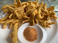 椒盐蘑菇-伊隆斋(什刹海店)