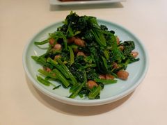 菠菜拌果仁-大铁勺新津菜(东丽阳光新业广场店)