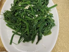 蒜蓉炒佛手瓜叶-粤友餐厅