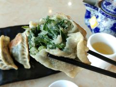 猪肉韭菜煎饺-中恒华茶楼(牌坊店)