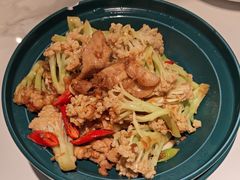 XO酱小炒花菜-鹿港小镇(悠唐店)