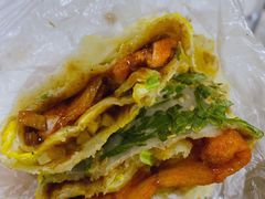 -正宗杂粮煎饼香软鸡蛋饼