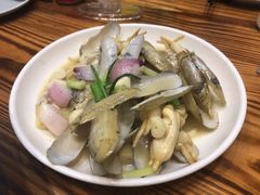 姜葱炒蛏子-台记小海鲜(七宝店)