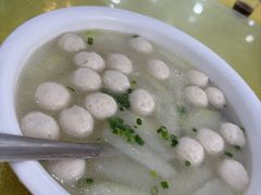 鱼丸节瓜汤-锐记美食店·现捞海鲜(闸坡店)