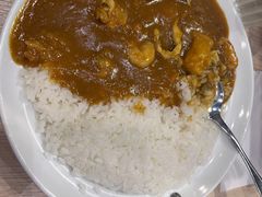 炸鱿鱼须咖喱饭-CoCo壱番屋(久光百货店)