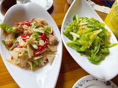 鲜笋炒腊肉-龙姐私房菜(和顺古镇店)