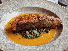 现烤三文鱼-THE CANNERY&JUJU 新鲜海鲜·牛排美食酒廊