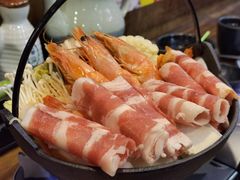 豪华海鲜肥牛泡菜锅-仙隐小鹿中華の日料(正弘城店)