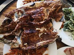 -北京龙庆四季香农家饭庄·灶台鱼·碳烤虹鳟鱼(龙庆峡店)