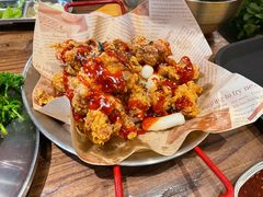 -明洞阿姨·韩式酱蟹烤肉·创意料理(三元桥店)