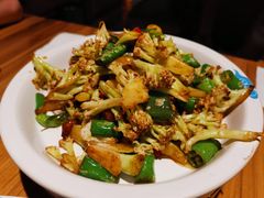 干锅有机花菜-胖老汉椒麻鸡清真新疆菜(西御街店)