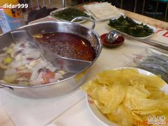鸳鸯锅底-蜀留香火锅(白堤路店)