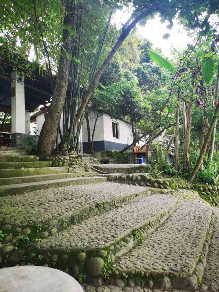 在水一方休闲庄-"这家农家乐在青杠村的最边上了,离村里还有.