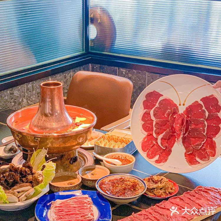 西安正宗铜锅涮肉—手切羊肉你不能错过的美食❗️❗️❗️
