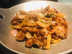 石锅牛蛙-卯时·龙光雅宴·精致锡帮菜(惠山古镇店)
