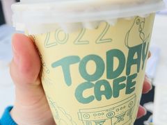 悲伤的海盐焦糖拿铁-Bamboo Today Cafe(国创园店)