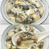 紫菜菌菇豆腐汤