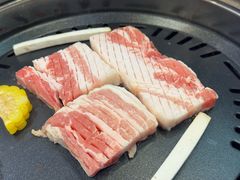 烤厚切猪五花肉（原味）-韩香福烤肉庄园(华夏路店)