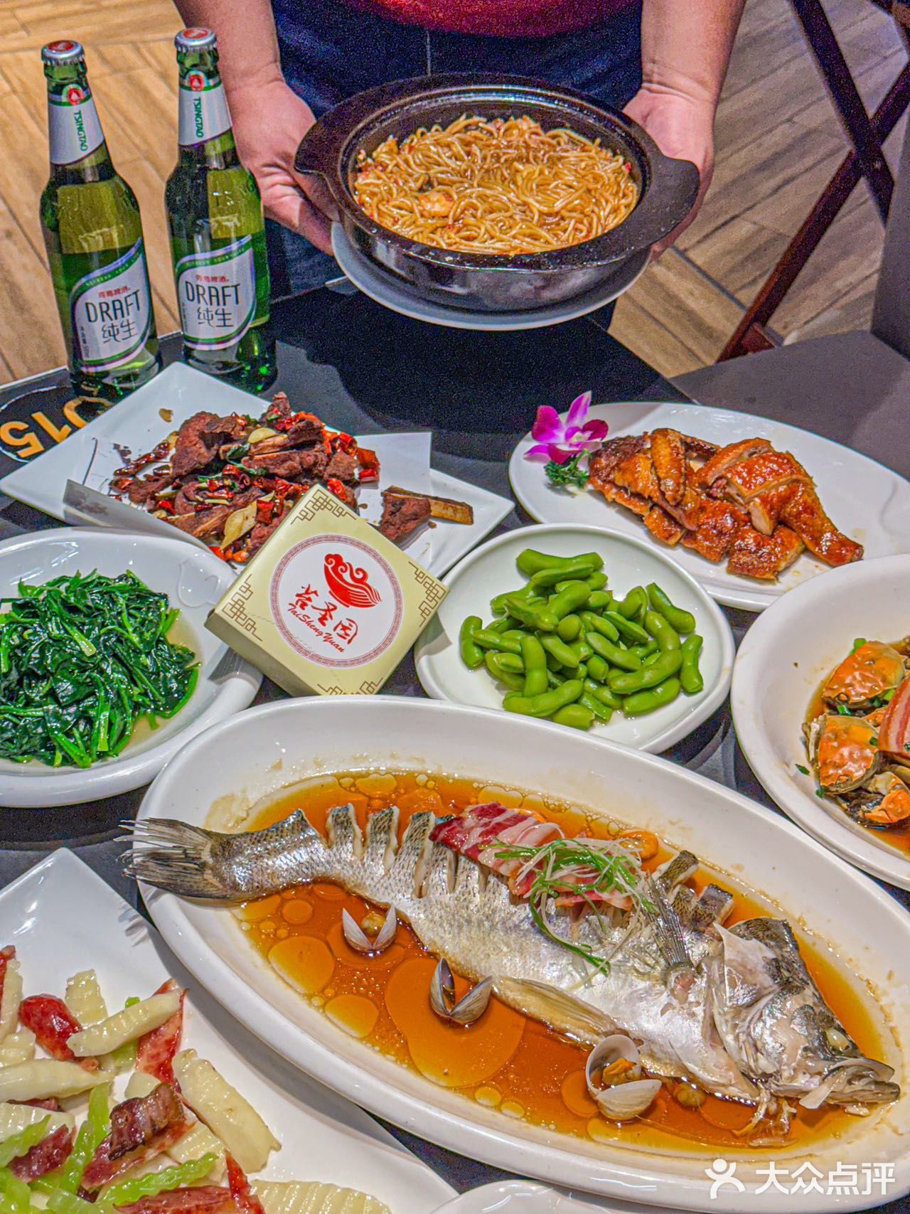 👀看沪剧“繁花”，赏浦江夜景，😋品苔圣园本帮菜