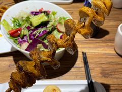 烤板筋-平娃三宝烧烤·面食(南小街店)