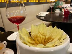 莲花清鸡汤(大份)-甄御•海鲜新青岛菜(麦岛店)