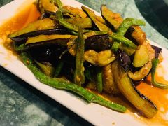 茄子烧长豆角-姐夫的小菜(新中关购物中心店)