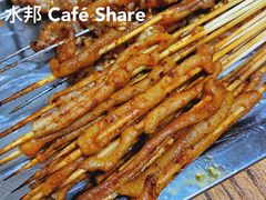 麻辣鸭肠-勃利地摊·勃立小串烧烤