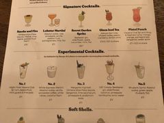 菜单-Burger & Lobster(Dean Street)