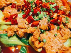 水煮牛肉-小河盐帮·私家菜·烤鸭(三元桥·霄云路店)