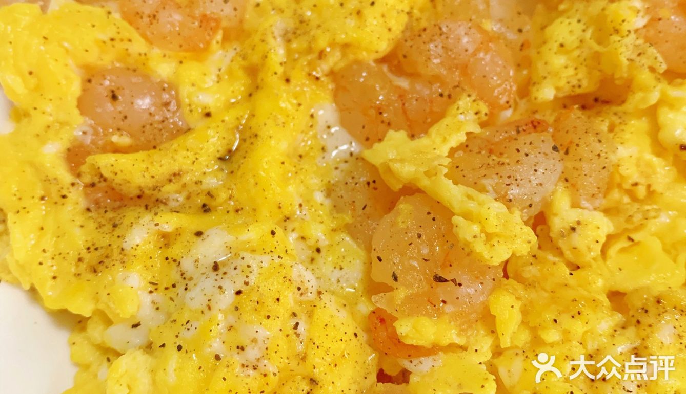 小嬜手作50 『减脂套餐-🍤虾仁滑蛋』