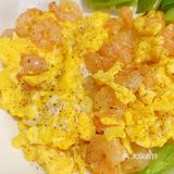 小嬜手作50 『减脂套餐-🍤虾仁滑蛋』