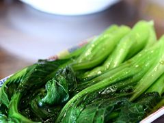 10，一记蚝油菜心（10元）：据介绍是有机蔬菜，入口淋甜。-一记面馆(易发店)
