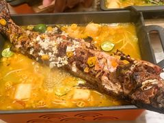 金酸汤烤鱼-北京王府井希尔顿酒店·万斯阁西餐厅