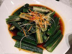 清炒秋葵-颂福楼·南京菜(定淮门店)