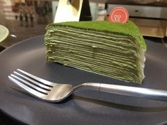 抹茶千层蛋糕-双风车咖啡馆 Twin Windmills(六道口店)