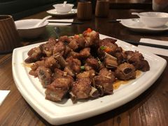 蜜汁蒜香排骨-绿茶餐厅万锦 Green Tea Restaurant Markham