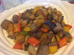 茄子肉丁鸡蛋拌面-文三里屯面馆(三里屯店)