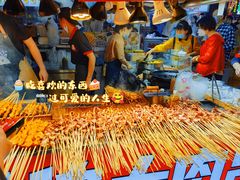 现烤鱿鱼-东门町美食街