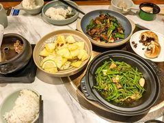 干锅芸豆丝肉片-云海肴云南菜·蒸汽石锅鱼(新奥店)