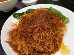斗门靓虾籽捞银丝面-丽的面家(多宝路店)