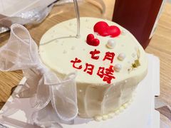 4寸爱心小熊动物奶油蛋糕1-彤彤家烘焙·蛋糕·甜品台·茶歇(远洋国际中心店)