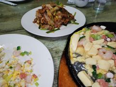 葱爆羊肉-华春餐馆(鱼山路店)