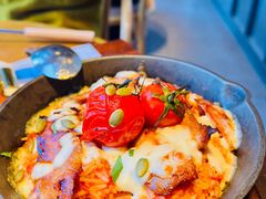 芝士肉酱猪颈肉焗饭-Grande A'moo(上海万象城店)