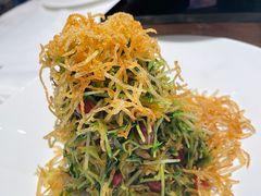 巧拌豆苗-四季民福烤鸭店(王府井灯市口店)