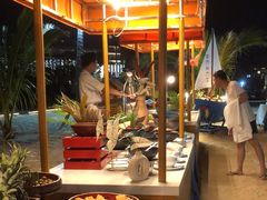 -亚龙湾希尔顿自助餐厅·海鲜·烧烤·沙滩BBQ·现场乐队