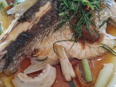 柠檬蒸乌头鱼-安记烧鹅(新桥店)