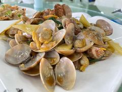 姜葱炒花甲-景好海鲜餐厅(大鹏必选旅游店)