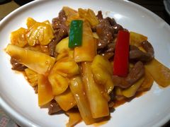 酸姜菠萝牛柳-大鸽饭(岗顶店)