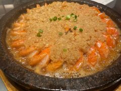 石板蒜蓉虾-小菜园新徽菜(滁州苏宁店)