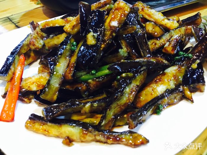 群姐手擀面馆(同安路店)招牌茄子图片 - 第8张